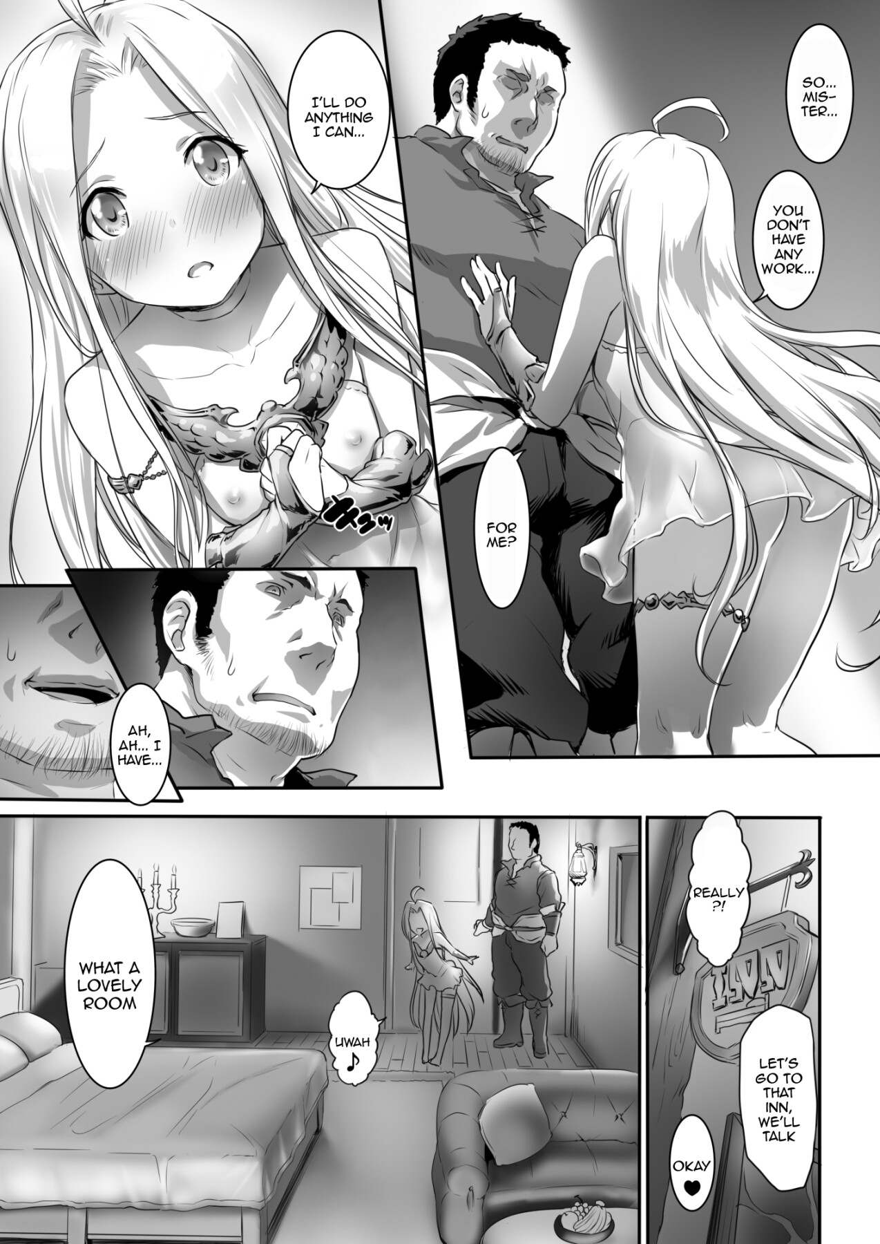 Hentai Manga Comic-Lyria Sells Her Body-Read-6